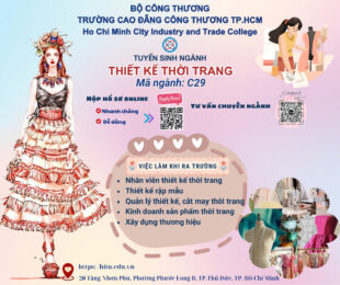 NGÀNH “CÔNG NGHỆ MAY, THIẾT KẾ THỜI TRANG” HỌC “LÀM ĐẸP CHO CỘNG ĐỒNG”